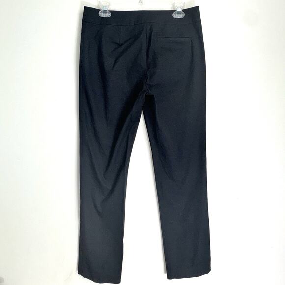 Eileen Fisher Pants Trousers Black Career Womens Sz Small Organic Cotton Stretch - Picture 2 of 11